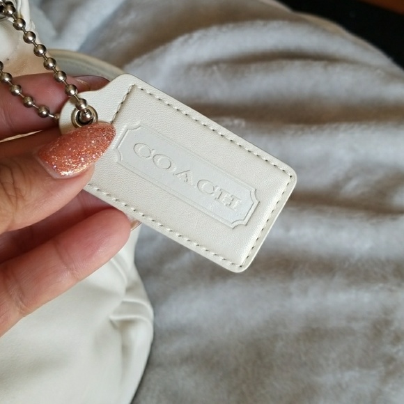 Coach Lite Beige Leather  Satch Bag - Picture 2 of 8